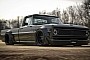 Restomod Ford F-100 Draped Full in Carbon Fiber Is a Widebody Dream of Low Ridin'