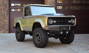 Restomodded 1966 Ford Bronco Truck Combines V8 Power With Go-Anywhere Capability