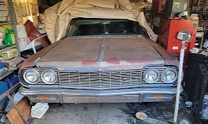 Restoration Suspended 49 Years Ago: 1964 Chevy Impala Parked in 1975 Needs a Second Chance