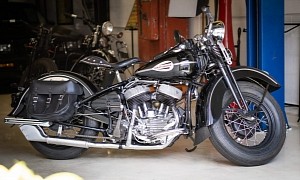 Restored 1946 Harley-Davidson WL Brings Classic Milwaukee Flair From the Post-War Days