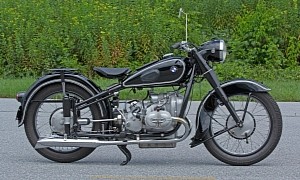 Restored 1950 BMW R51/2 Is a Vintage Rarity You’ll Certainly Drool Over, Numbers Match