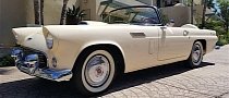 Restored 1956 Ford Thunderbird Is a Reminder of How Car Making Used to Be