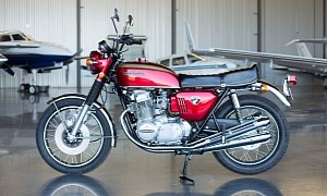 Restored 1970 Honda CB750 Looks Absolutely Spotless, Is Offered at No Reserve