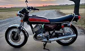 Restored 1974 Kawasaki H1 Mach III Is Here to Scratch Your Classic Two-Stroke Itch
