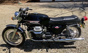 Restored 1974 Moto Guzzi V7 Sport Is a Timeless Piece of History You Can Own