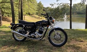 Restored 1975 Norton Commando 850 Features Matching Numbers and a Ton of Upgrades