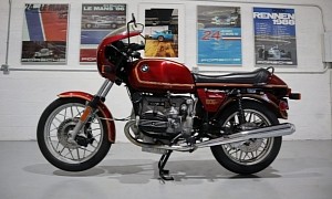 Restored 1977 BMW R 100 S Has Great Looks, Low Mileage and Numbers-Matching Hardware