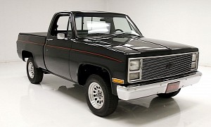 Restored 1986 Chevrolet C10 Is Just One Year Old, Looks Like a Sleeper