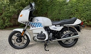 Restored 1988 BMW R 100 RS Sits on Upgraded Suspension and Modern Continental Tires