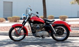 Restored 1st Gen Harley-Davidson Sportster Up for Grabs
