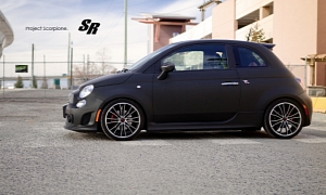 Restyled Fiat 500 Abarth by SR Auto