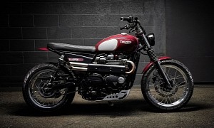 Restyled Triumph Street Scrambler Draws Stylistic Influence From Its Vintage Forefathers