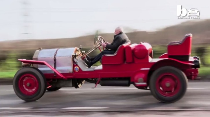 Terrence Cleife restored a 1916 American LaFrance car
