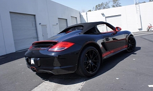Retouched Porsche Boxster Spyder by The R's Tuning