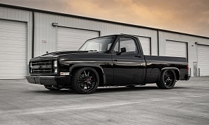Retro Designs Aims to Build Glory Among Chevy Fans With Dark 1984 C10 Restomod