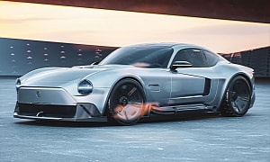 Retro-Modern Shelby Cobra Design Project Revives Daytona's Spirit Across Imagination Land