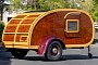 Retro-Styled Wayne Davis Teardrop Trailer Would Look Perfect Hooked Up to a Classic Car