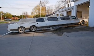 Returning an Abandoned, 35-foot Lincoln Limo to Service Is One Tough Job