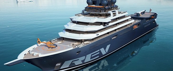 REV Ocean Superyacht to Become the World’s Largest, Doubles as Research Ship