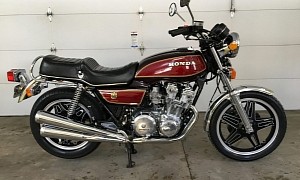 Revamped 1979 Honda CB750K 10th Anniversary Edition Prides Itself With Low Mileage