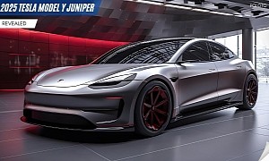 Revealed 2025 Tesla Model Y 'Juniper' CUV Update Dwells Around Imagination Land