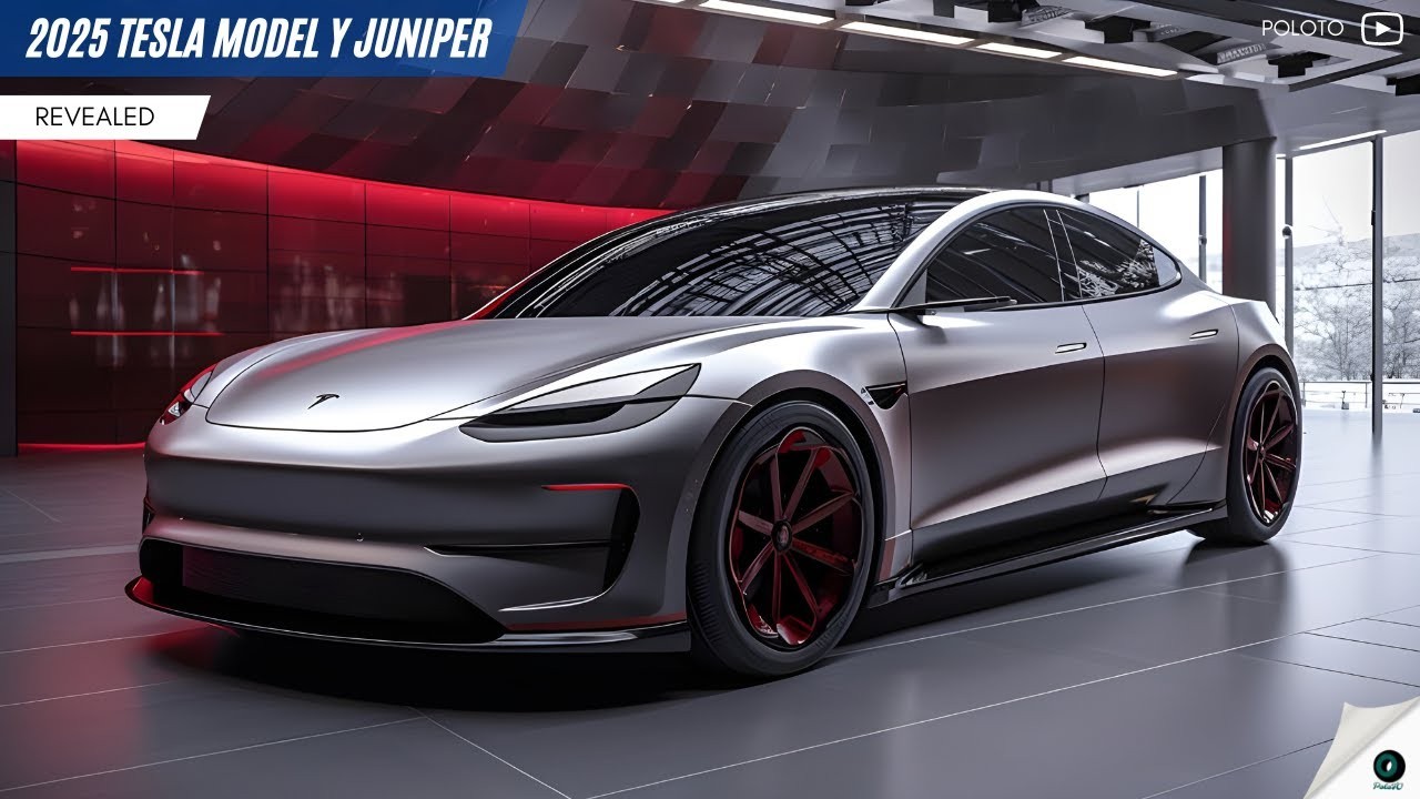 Revealed 2025 Tesla Model Y 'Juniper' CUV Update Dwells Around