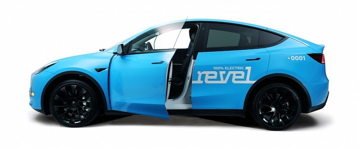 Revel all-electric rideshare service