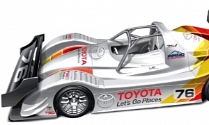 Revised Toyota P002 EV To Race at Pikes Peak