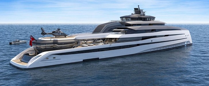 Rex Superyacht Explorer Concept Is the True King of the Seas