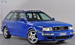 RHD Audi RS2 from 1994 for Sale in Australia, Shows Lots of Porsche Bits