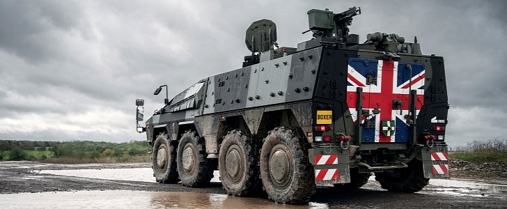 Boxer armored vehicle variant