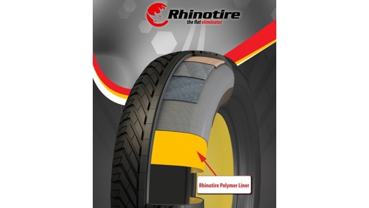 RhinoTire promises no more flat tires
