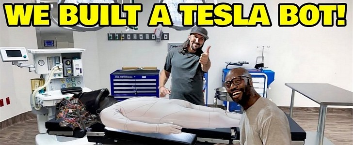 Rich Rebuilds Created a Tesla Bot to Mock Tesla