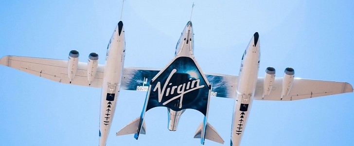The Virgin Galactic Unity spaceplane