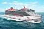 Richard Branson’s Mega Yacht-Inspired Scarlet Lady Sets Off on “MerMaiden” Voyage