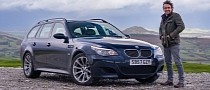 Richard Hammond Drives the DriveTribe Manual-Swapped E61 BMW M5 Touring One Last Time