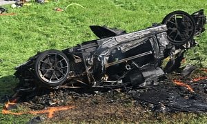 Richard Hammond Suffers Fractured Knee In Rimac Crash, Car Burns Down