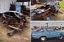 Richard Petty's 1965 Plymouth Barracuda A/FX Surfaces in a Junkyard, It's a Total Wreck