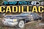 Richard Petty's Abandoned 'Funeral Limo' Cadillac Blows Radiator After Sitting 28 Years