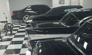 Rick Ross Declares His Love for the Americana with Garage Full of Black Chevys