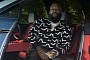 Rick Ross Feels Just Like a Boss When He Out for a Night Drive in His Rolls-Royce Dawn