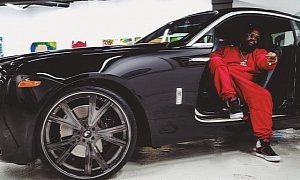 Rick Ross Gets Forgiato Wheels on His Rolls-Royce Wraith Christmas Present