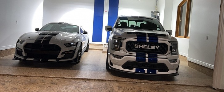 Rick Ross' Ford Mustang Shelby GT500 and Shelby F-150 Super Snake