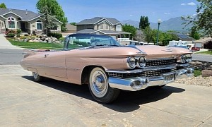 Ride Like Elvis Presley in This Pink 1959 Cadillac DeVille