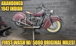 1947 Indian Chief With 5,000 Original Miles Shows Why Classic Is Better