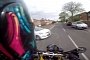 Rider Almost Gets Clipped By Car, Politeness Intensifies
