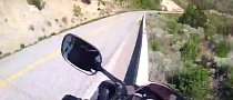 Rider Crashes R6 in a Silly Way, Has Time to say the F-Word Before Taking Off Like Superman