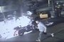 Rider Fuels Bike without Turnin the Engine Off, Gets Severely Burned in Gas Station Fire