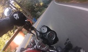 Rider Saves Lowside Situation, Crashes Later In Same Corner