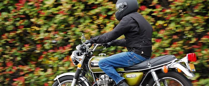 Motorcycle rider UK